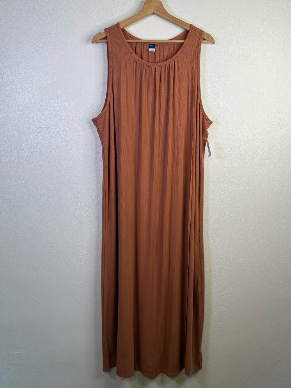 Old Navy Women’s Maternity Sleeveless Shirred Nursing Midi Dress Size XL